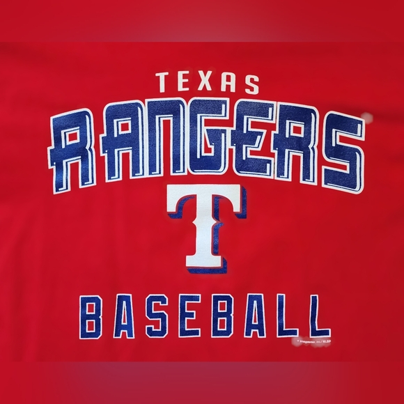 Texas Rangers 2XL Official MLB Licensed Tee Shirt Red XXL - Picture 2 of 7